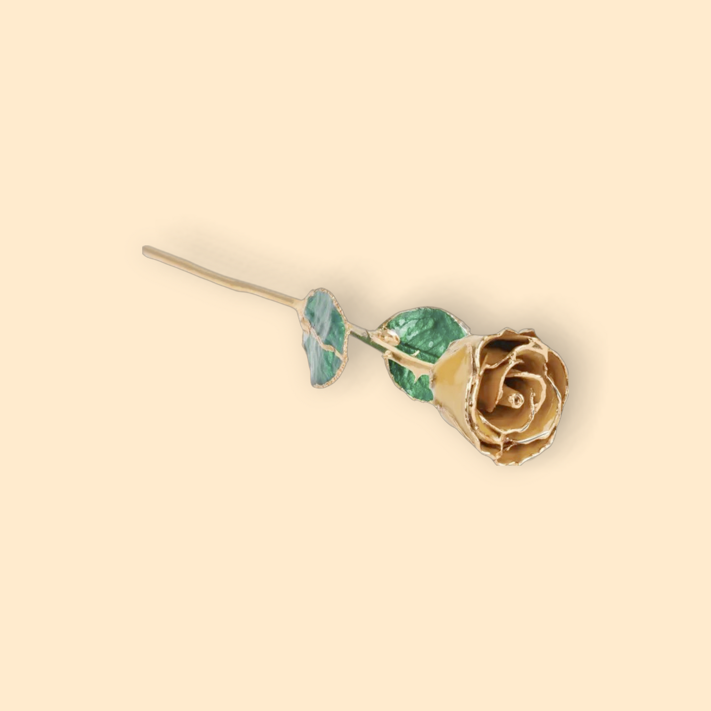 November - 24K Gold Trimmed Birthstone Rose