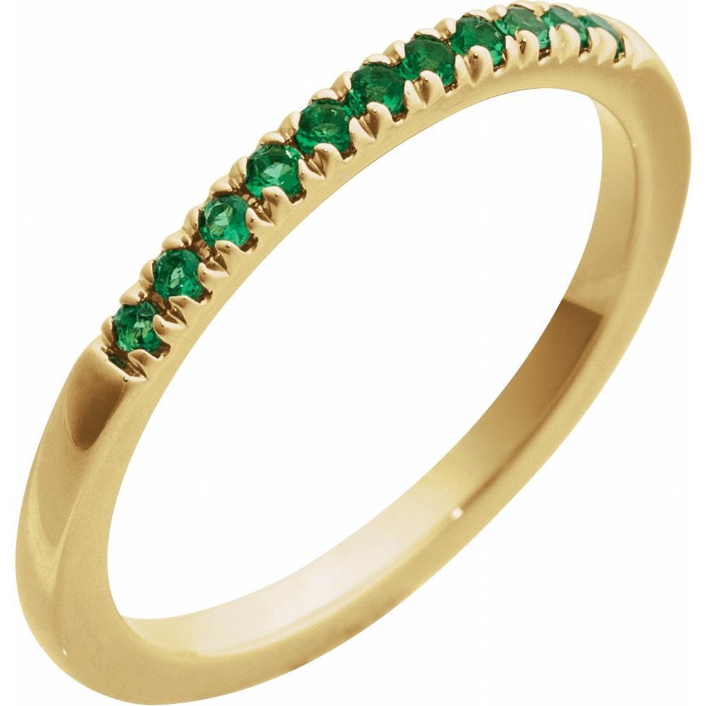 May Birthstone Band