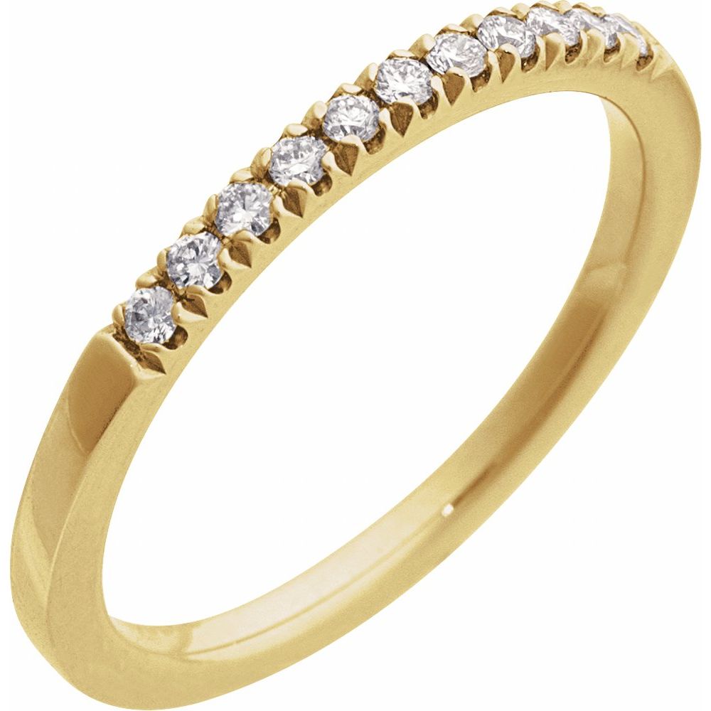 April Birthstone Band