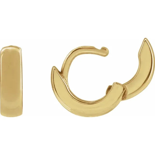 Huggie Hoops - 8mm