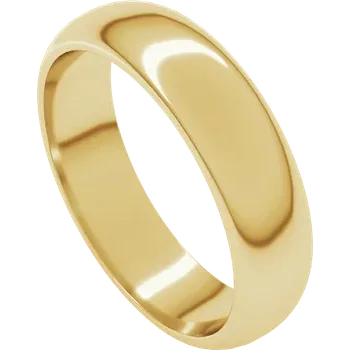 Men’s Standard 10K Wedding Band – 5mm